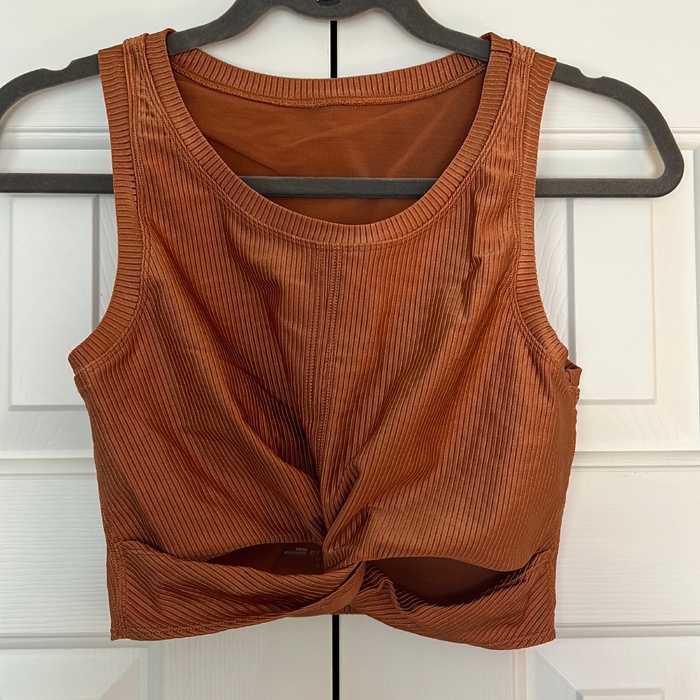 Aerie Offline M Sienna Longline Top